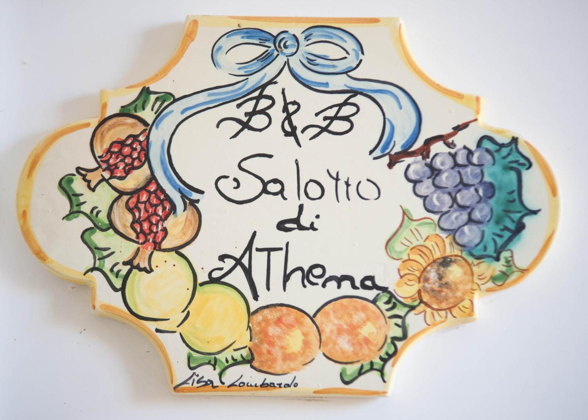 B&B Salotto Di Athena Агридженто Экстерьер фото